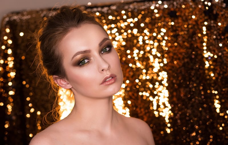 Fashion photography glamour model